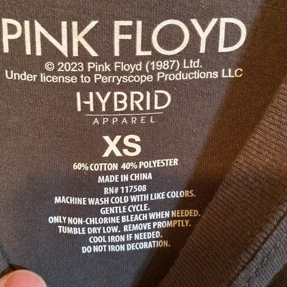 NWT Pink Floyd 1994 tour tank top replica XS - Picture 6 of 9